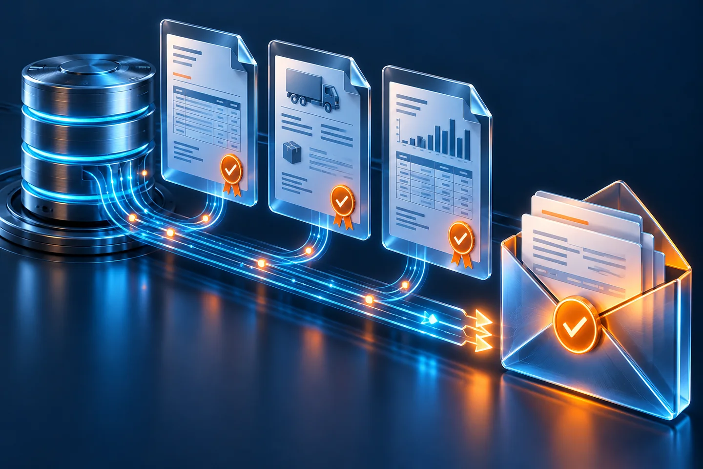Elektronik fatura ve belgelerin güvenli dijital aktarımı